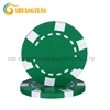 11.5g 6-Spot Plain Poker Chip for Custom Printing