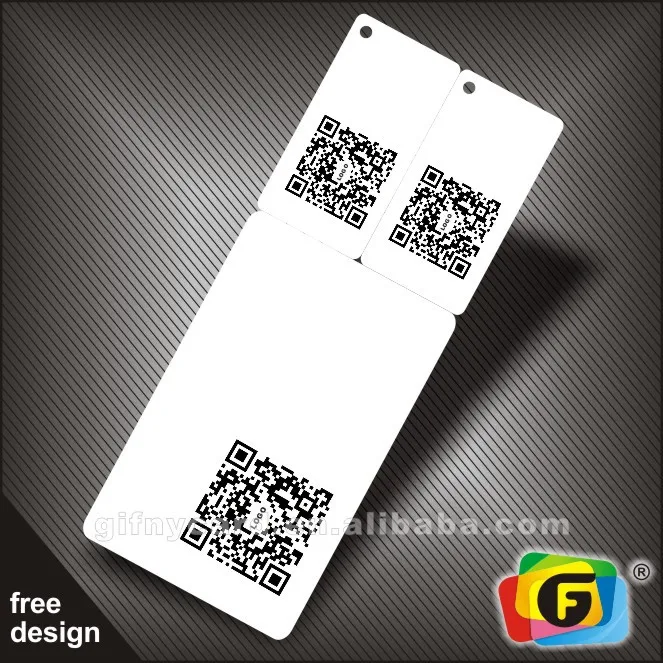 Free Design Plastic Card With Qr Code Keychain Buy Plastic Card With