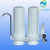 2 Stages Simple Filtration Systems , Household Counter Top Water Filter