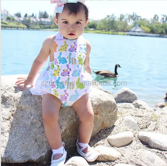 easter bunny romper