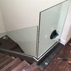 High performance aluminium u channel base shoe glass railing