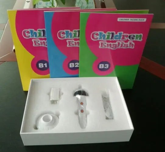 Electronic baby toys Fashionable Recording Pen and English Talking Pen Book Children Learning 3 Books for kid