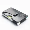 Thin Slim Minimalist Pocket RFID Real Forged Carbon Fiber Card Holder Wallet