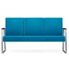 high quality 3-seater link chair metal airport reclining chair hospital waiting chair couch