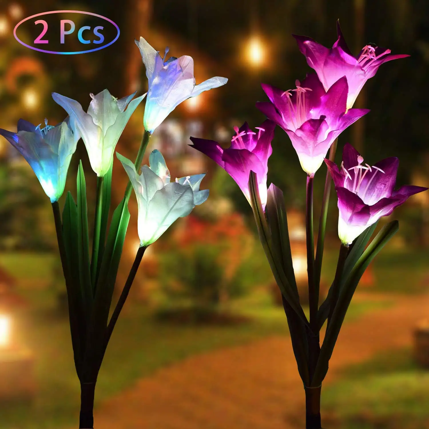 Buy Plastic Solar-powered Connectable Dancing Flowers, 4½