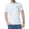 Mens Black Longline Long Sleeve T shirt Lengthen 10cm 100% Cotton Plain Extra Long Deep Cut T Shirts