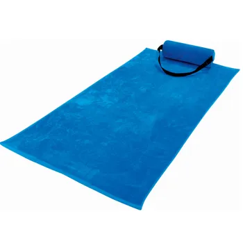 beach towel with pillow mat