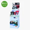 4C Offset Printing Cardboard Floor Lubricating Oil Display Rack/ Engine Oil Display Rack