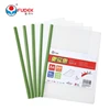 solide colorful slide spine bar A4 report cover clear plastic file