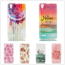 Luxury Painted Soft TPU Phone Case For Lenovo A6000 A6010 Case Silicone Back Cover For Lenovo k3 Lemon K30-T K30-W Case Cartoon