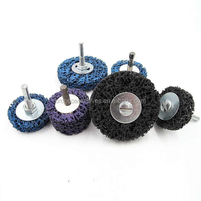 1000 Grit Abrasive Buffing Flap Wheel For Stainless Steel Polishing