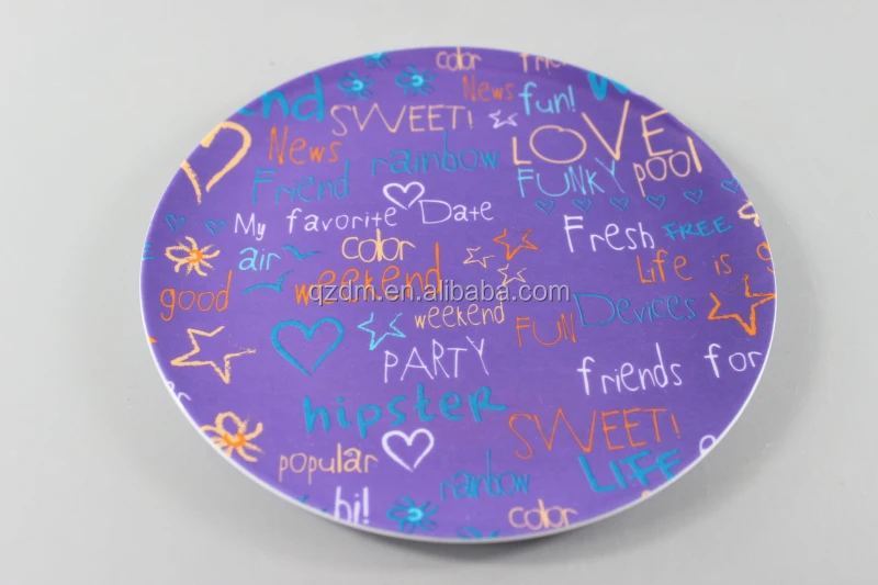14inch Melamine dinner plate 35X1.5CM