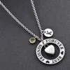 Infinite Memories - Forcver / Best Friends - Circle Ring Heart Pendant Urn Necklace for Cremation Ashes Funnel Filler Kit