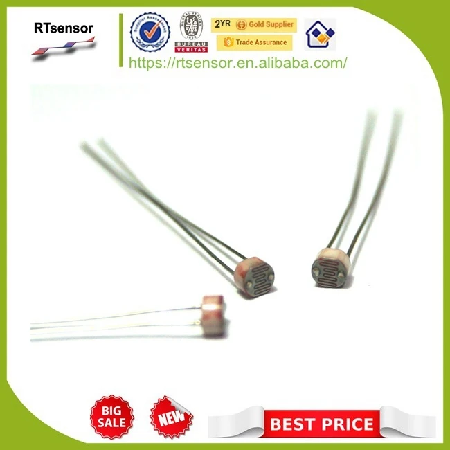 5mm Ldr Light Dependent Resistor Photoresistor Lxd5639d Lxd5649d