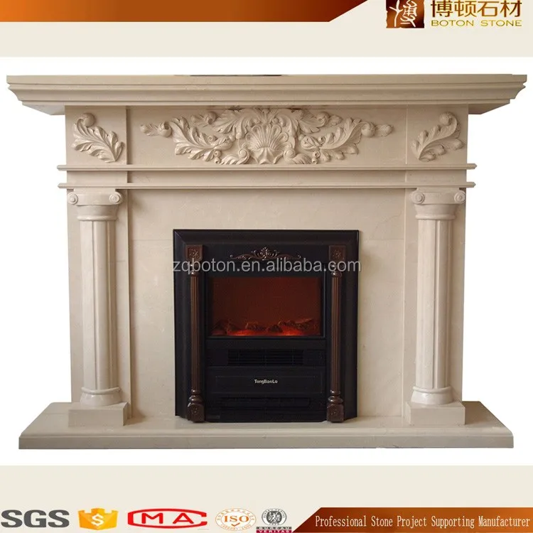 Indoor Used Without Remote Control Electric Fireplace
