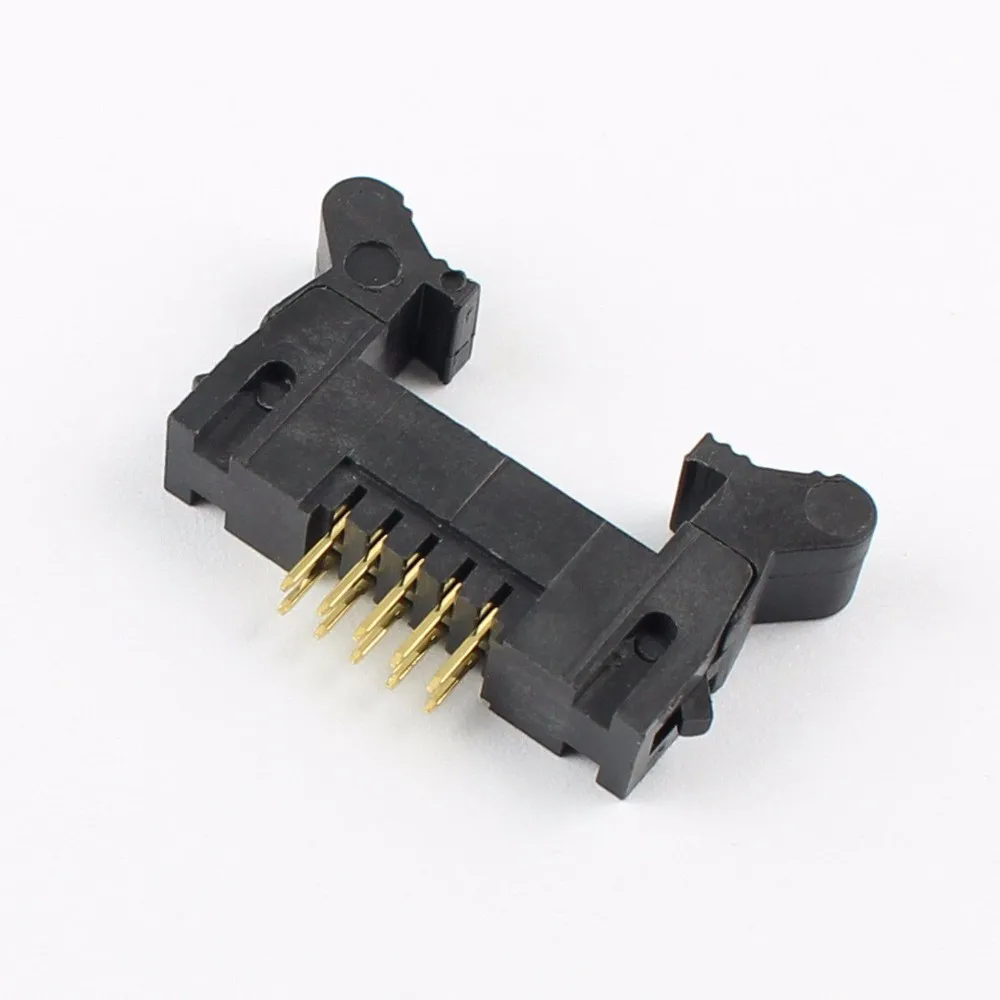 Hoyato Pin Header Connector 2mm Pitch 2x5 10 Pin Male Straight Ejector