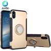 carbon fiber TPU PC combo hybrid ring case ,phone case ring for iphone 8