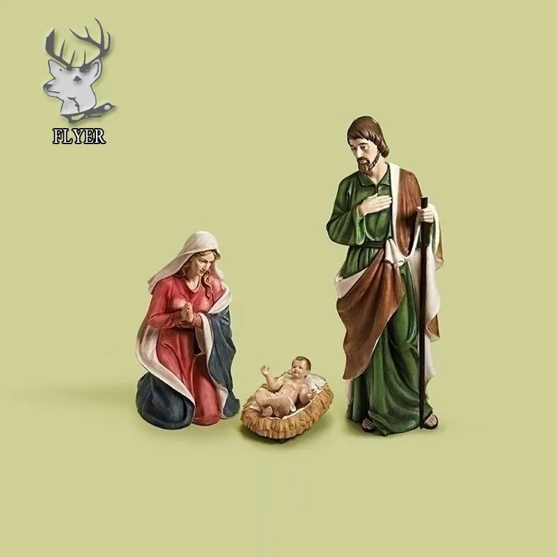 Catholic Church Religious Resin Life Size Christmas Nativity Sets