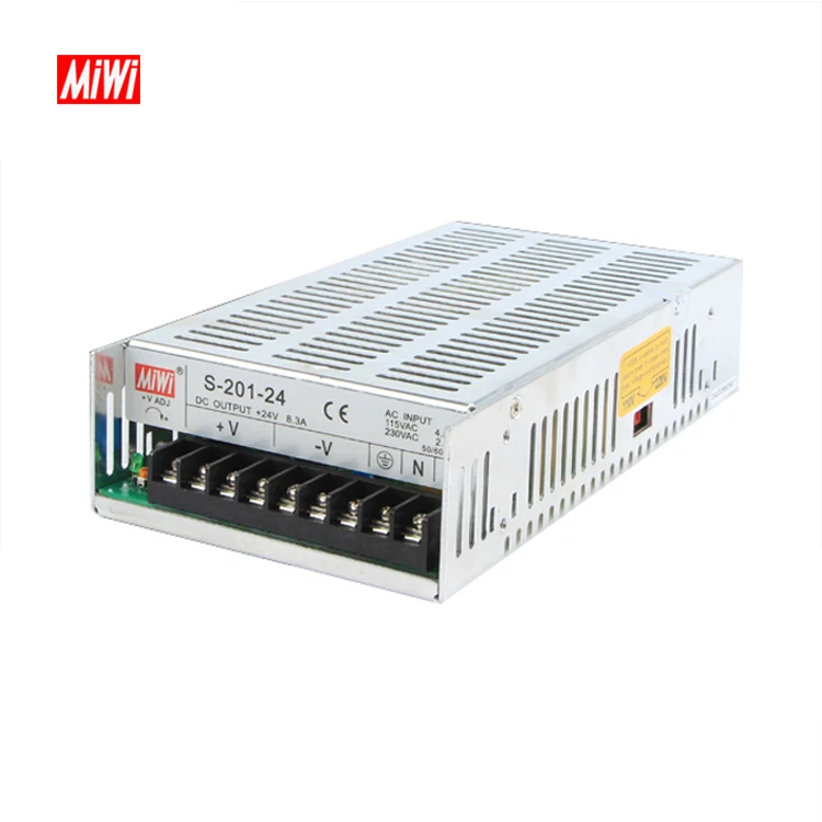 1PC NEW MW Switching power supply S-201-24 24V 8.3A
