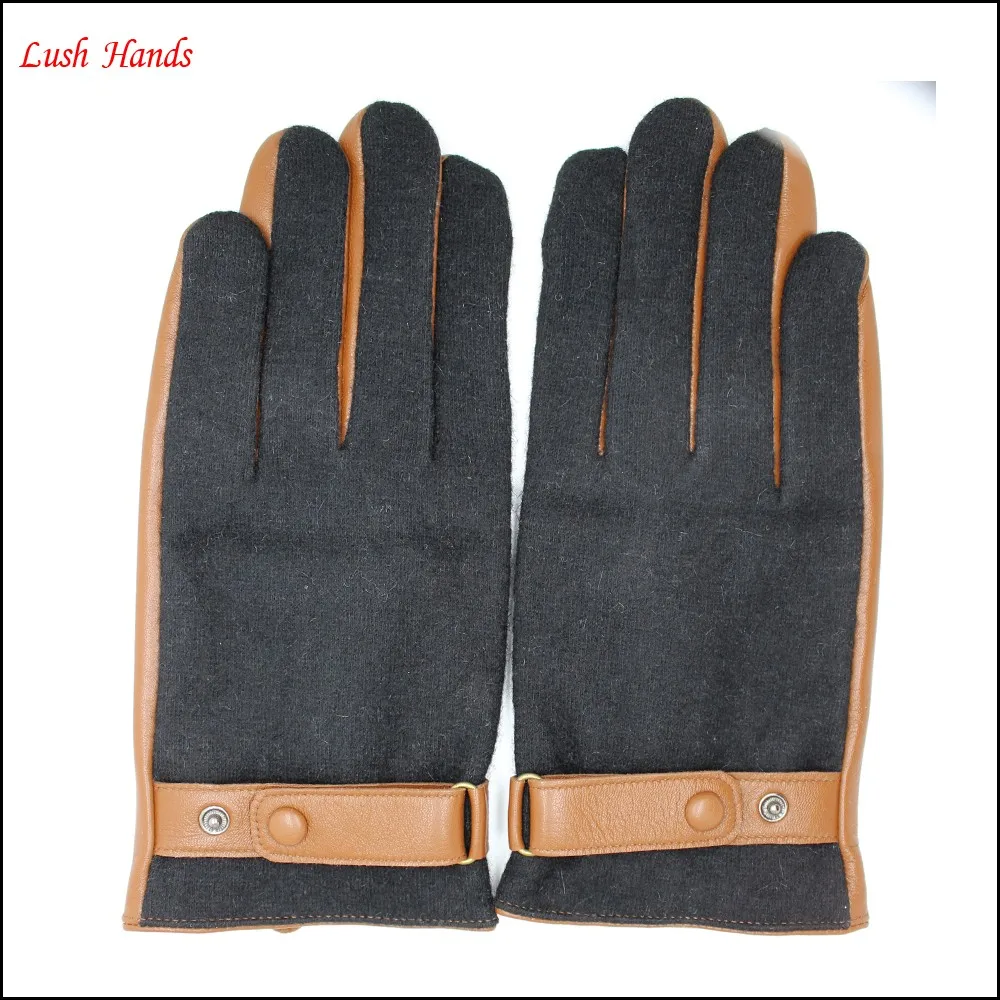 leather gloves mens with woolen and hand gloves manufacturers in china