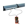 LCD display clamp on type hot water flow temperature meter ultrasonic flowmeter