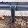Chain link fence posts