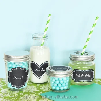 Diy Cleanable Label Chalkboard Sticker Waterproof Blackboard