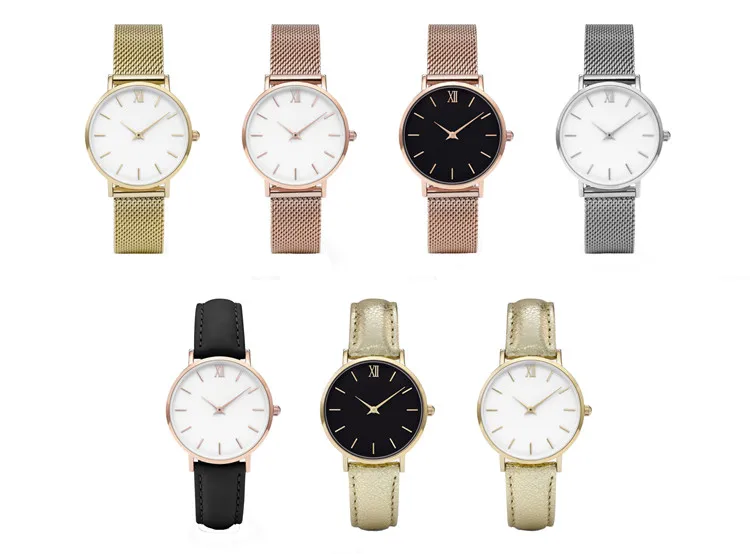 3ATM water resistant quartz movement hand watch personalized wrist watch women