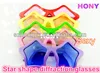 Best selling beautiful amazing low price star shape diffraction glasses
