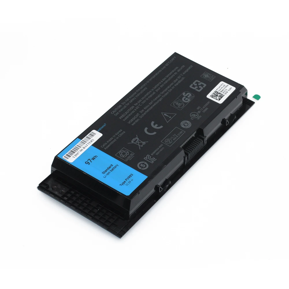 Batteria Compatibile Dell Precision M4600 M4700 M4800 – FJJ4W, 60Wh, Li-ion 7.6V