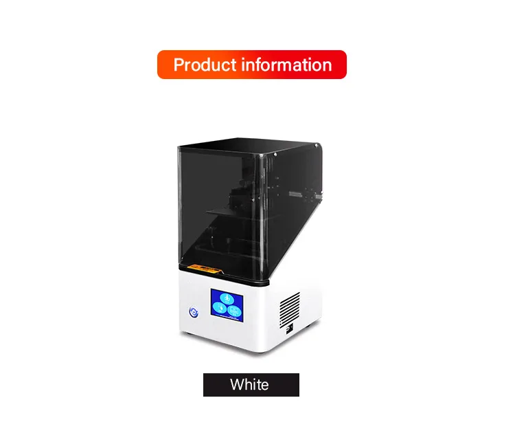 Digital Desktop 3D Printer For Jewelry Making Dental Mould Invisible Braces Photopolymer Resin 3D Printer