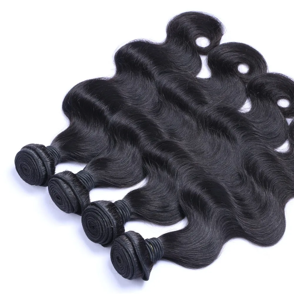 Factory Price Top Quality Body Wave Weave On Hair Brazilian Wholesale