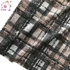 Hot sale tr viscose melange yarn dyed suiting knitted printed spandex fabric from keqiao shaoxing