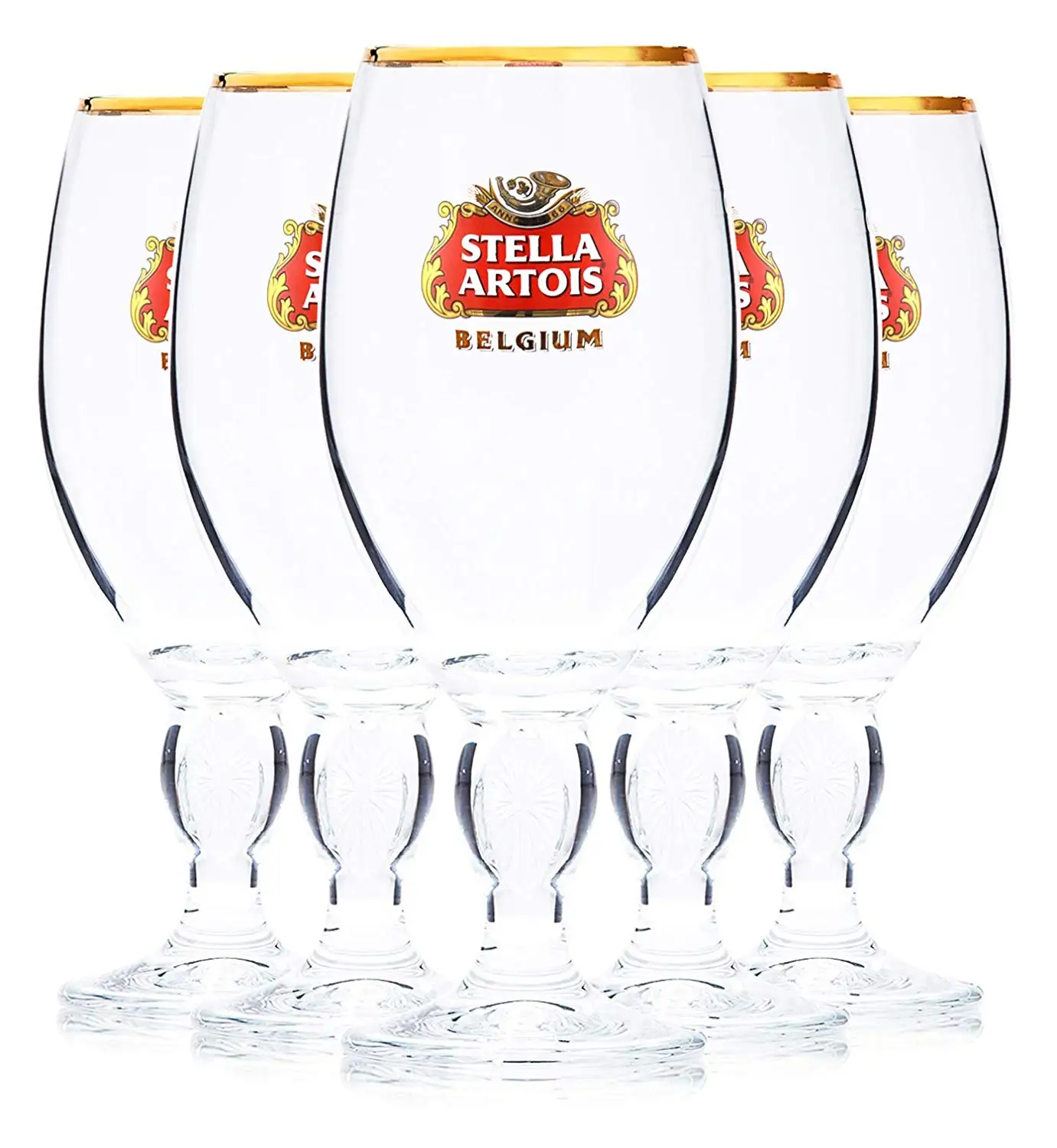 33cl Stella Artois 5-Pack Original Beer Glass Chalice