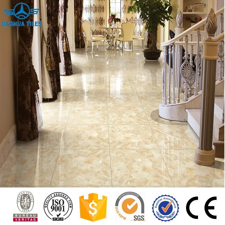 600x600 porcelain white polished homogeneous floor tile
