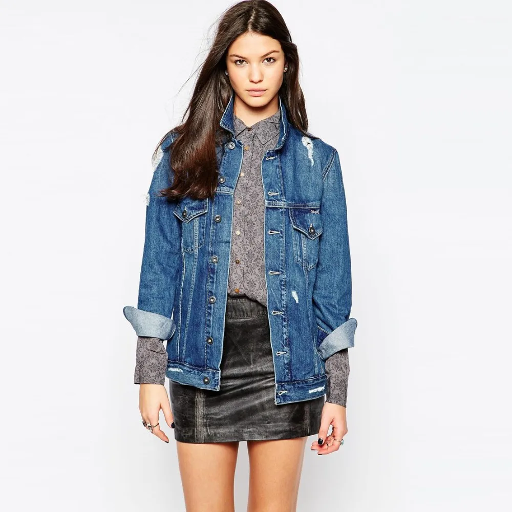 cheap girls denim jacket