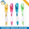 Customized Logo Flashlight LED Promotion Ball Pen