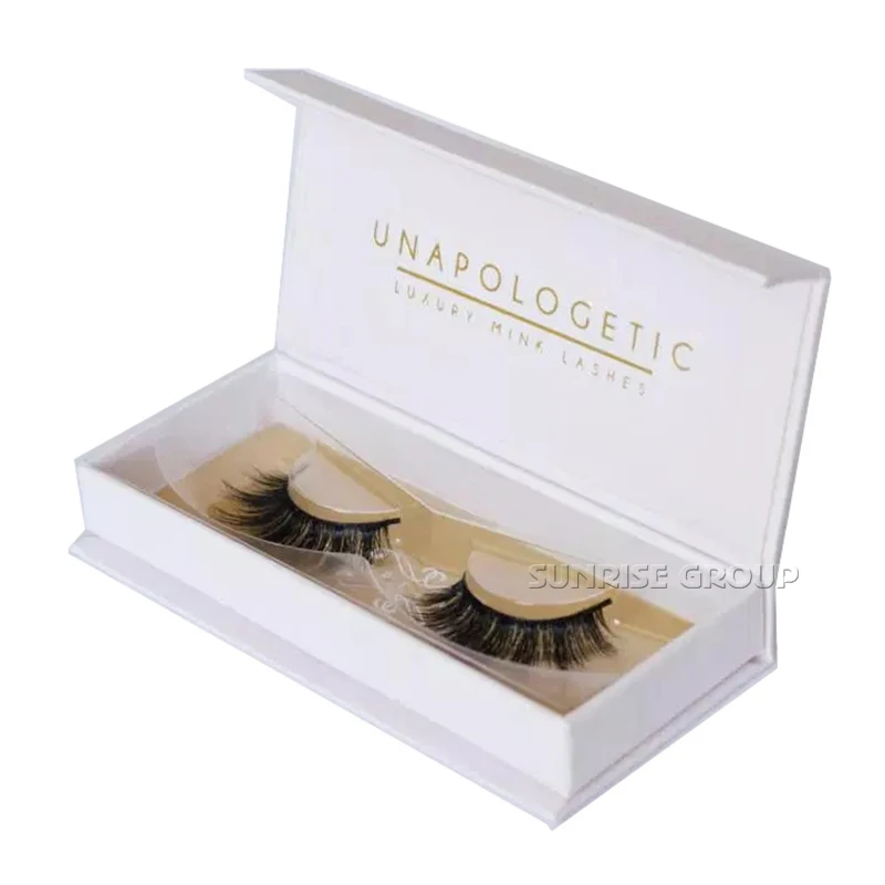 Different Sizes Cardboard Packaging Eyelash Paper Cosmetic Storage Box