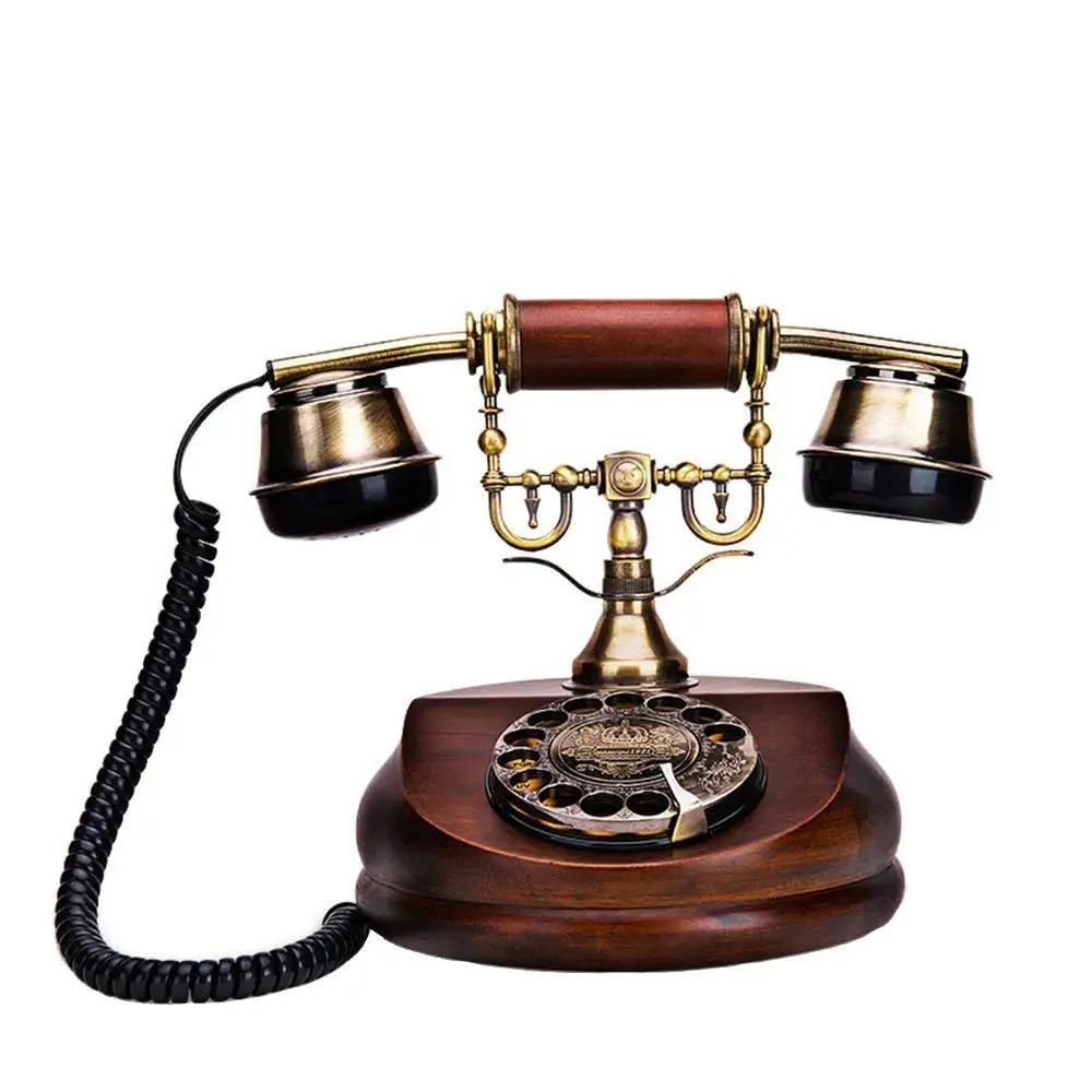 Как выглядит самый старый телефон Buy Old Phone retro European pastoral of fixed telephony Fixed Telephony Home Of