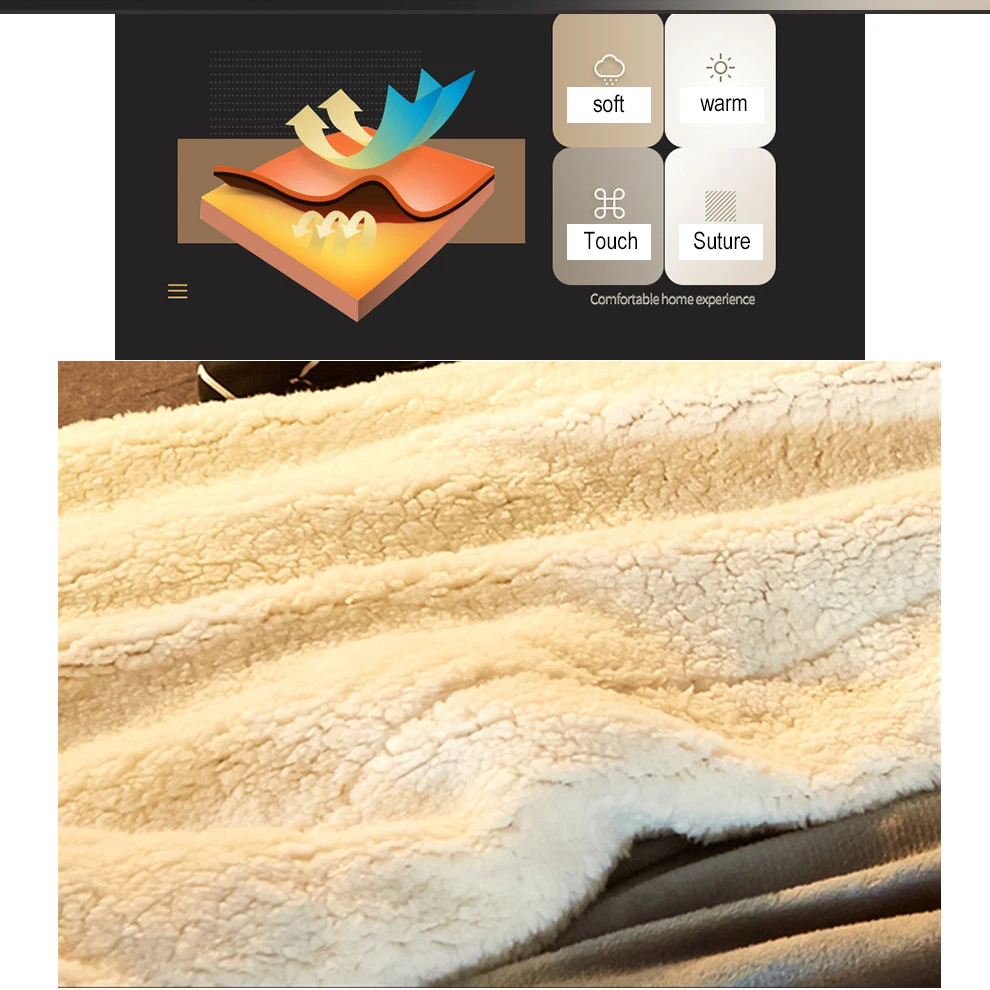 Promotion Custom Chunky Knit Mink Throw Blankets Mink Buy Blanket