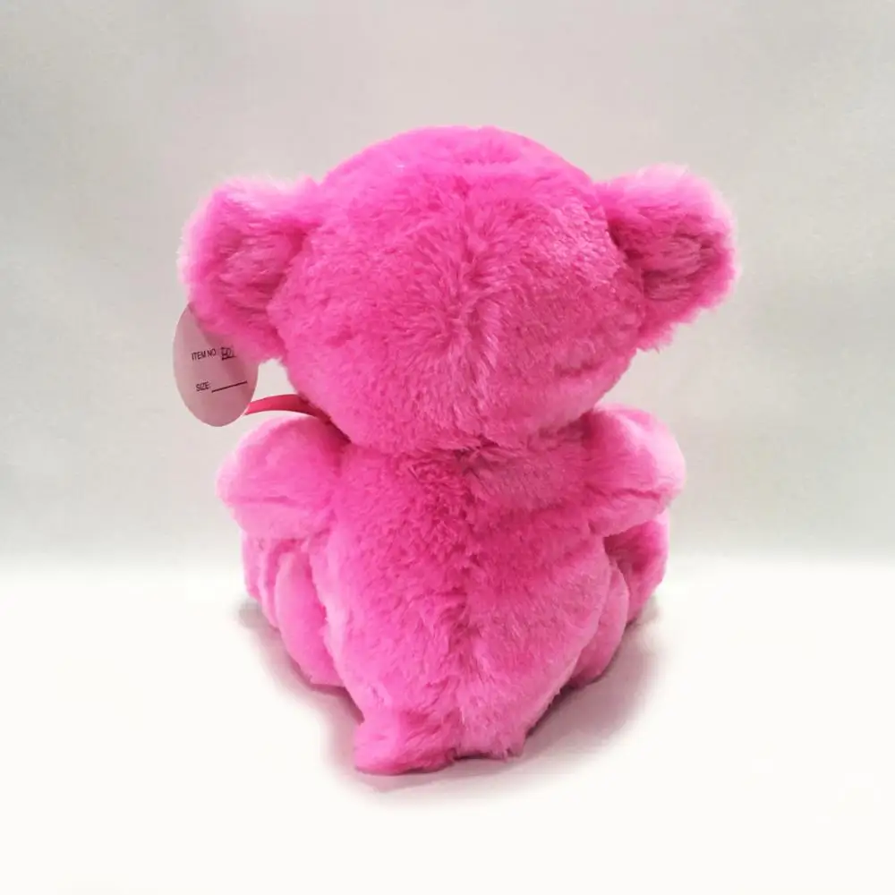 China Valentine Festival Gifts Plush Pink Teddy Bear With Love Heart ...