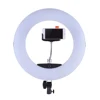 FE-480II Photographic Light 96W 480Led Bi-Color Dimmable Camera Phone Photography Ring Light Lamp Remote Mirror