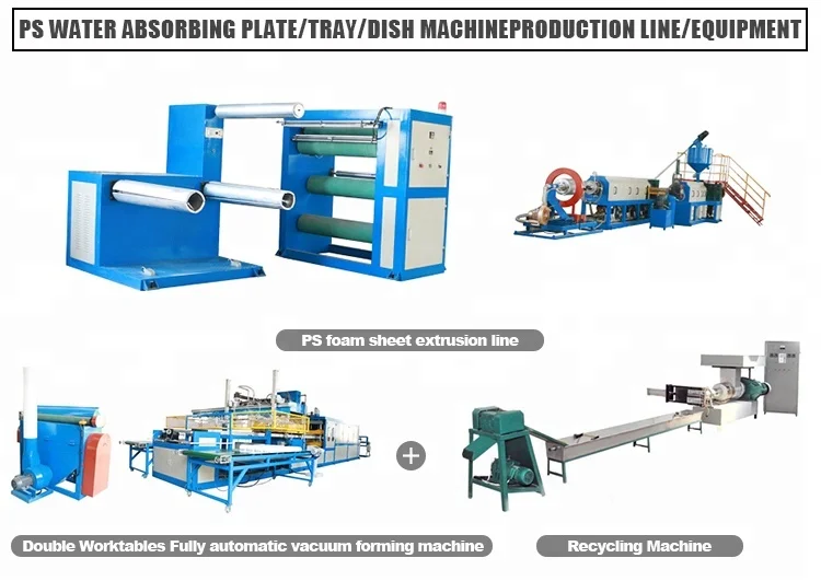 Disposable Thermocol Glass Plate Machine / Foam Plate Making Machine