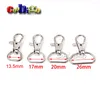 Matel Snap Hooks Rotary Swivel For Backpack Nickel Plated Lobster Clasps #FLQ059-A1/B1/C1/D