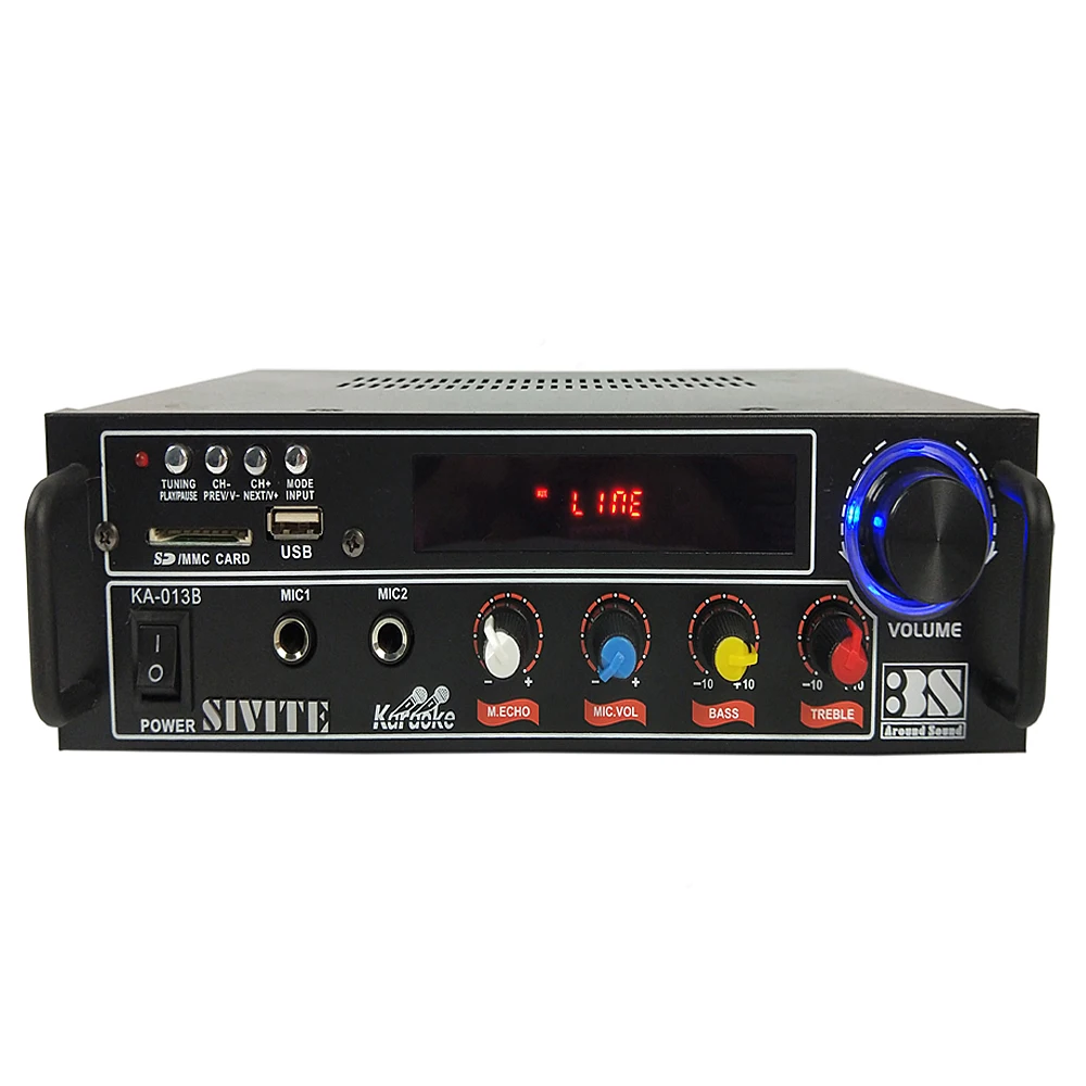 Sivite Powered Subwoofer Power Amplifier Professional Mixers Ka013b