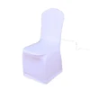 Charmcci 600313 Custom-made hotel restaurant wedding garden elastic seat chair cover dining slip dust high home latest fabric