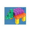 Customized Cheap activity cube wooden Preschool Construction Building Blocks