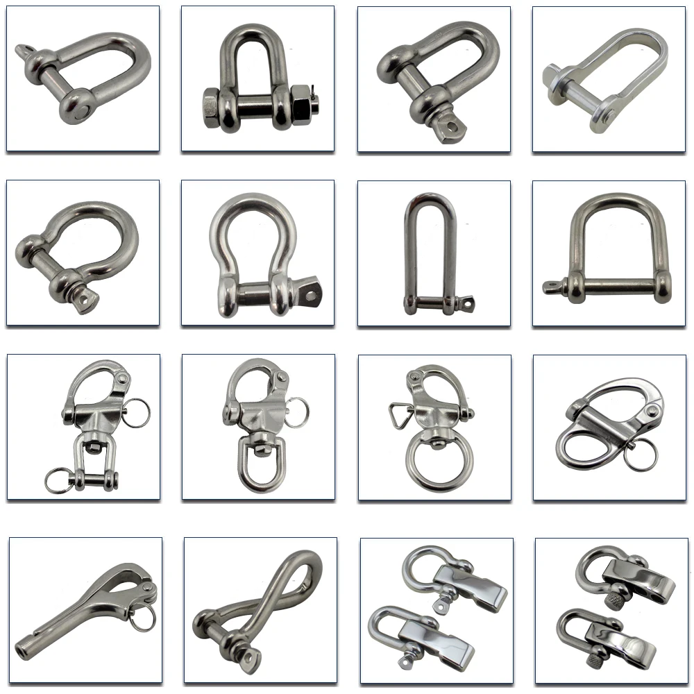 Hot Sale Rigging Hardware Stainless Steel Shackle for Chain