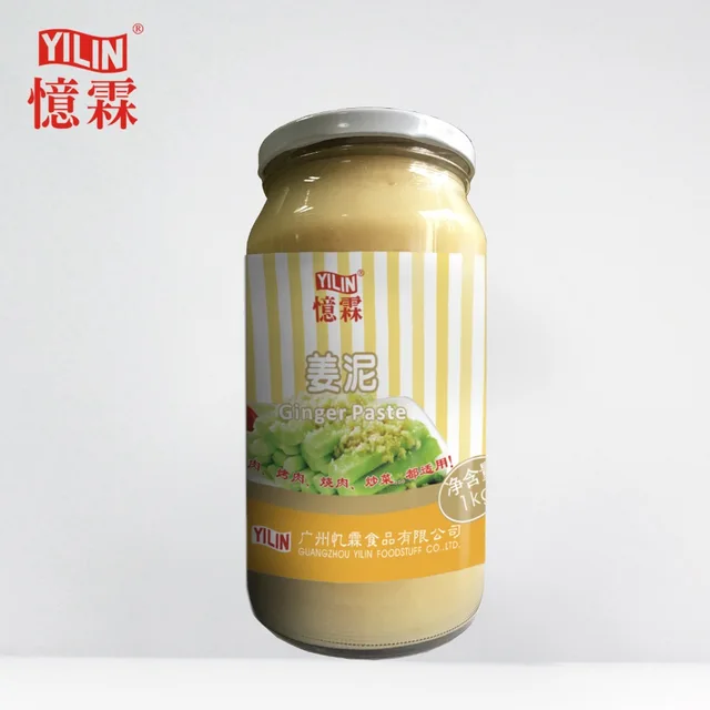 Good price 1kg canned minced ginger paste easy cooking condiment