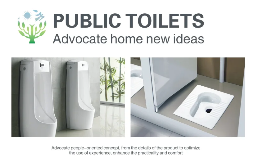 Floor Stand Urinal Wall Mount Sensor Urinal Male Urinal For Restaurant